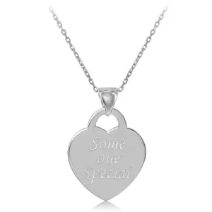 Sterling Silver "Someone Special" Pendant Chain