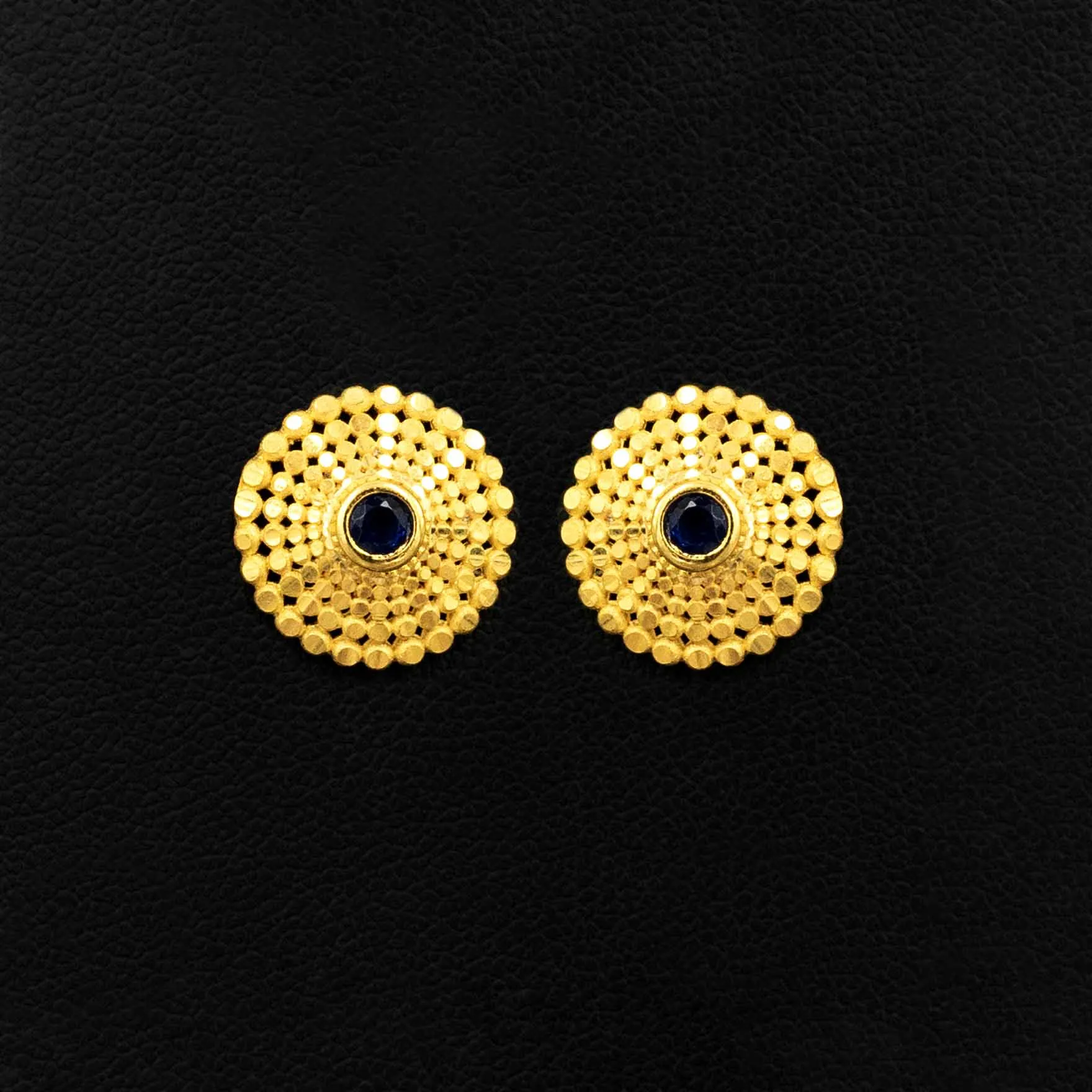 Stone earring PSST91BL-09
