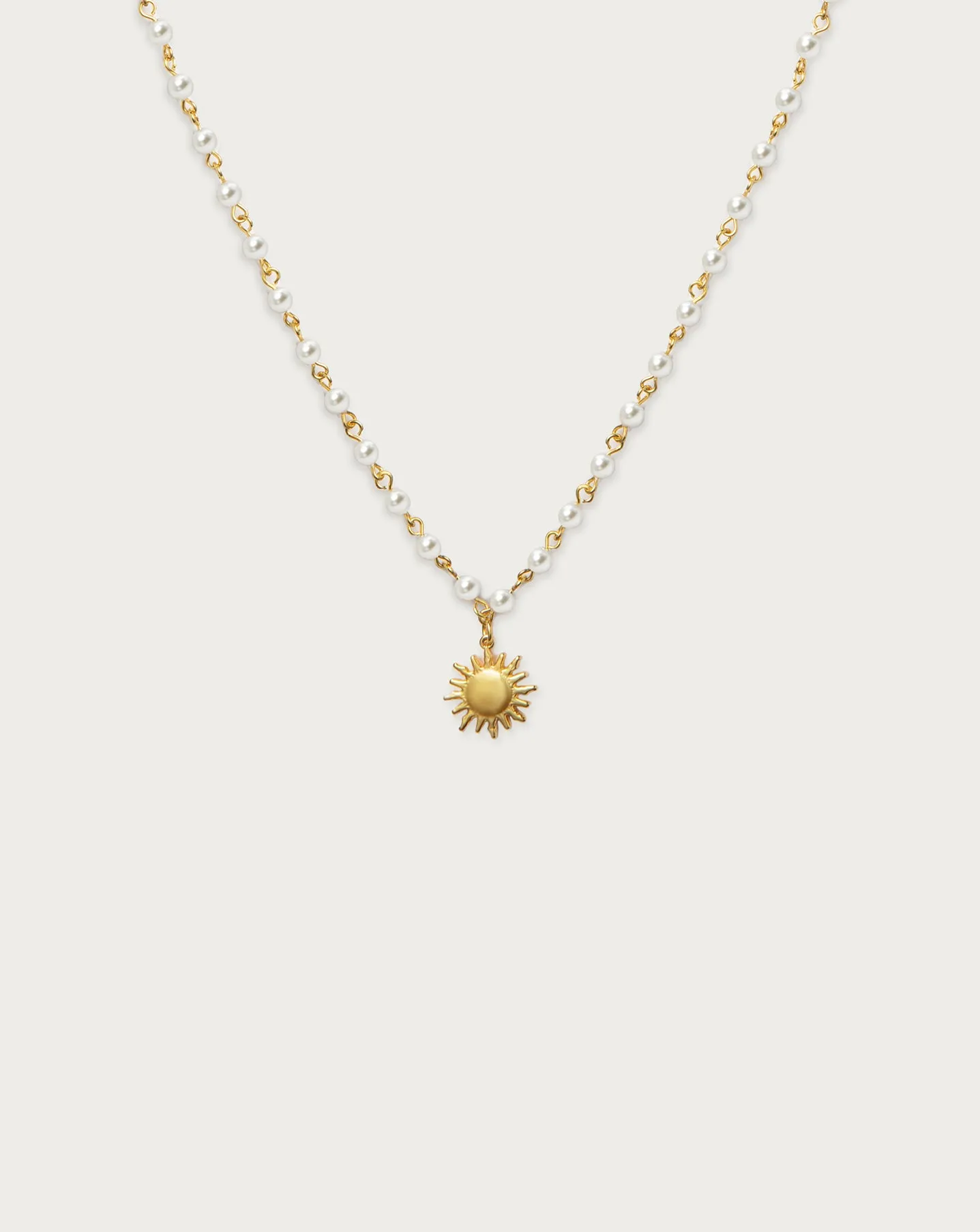 Sunshine Pearl Necklace