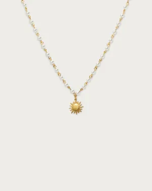 Sunshine Pearl Necklace