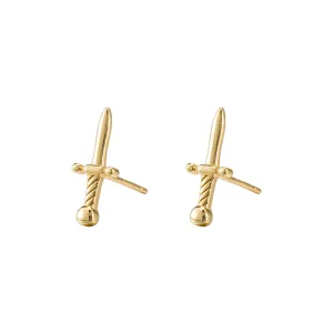 Sword Stud Earrings