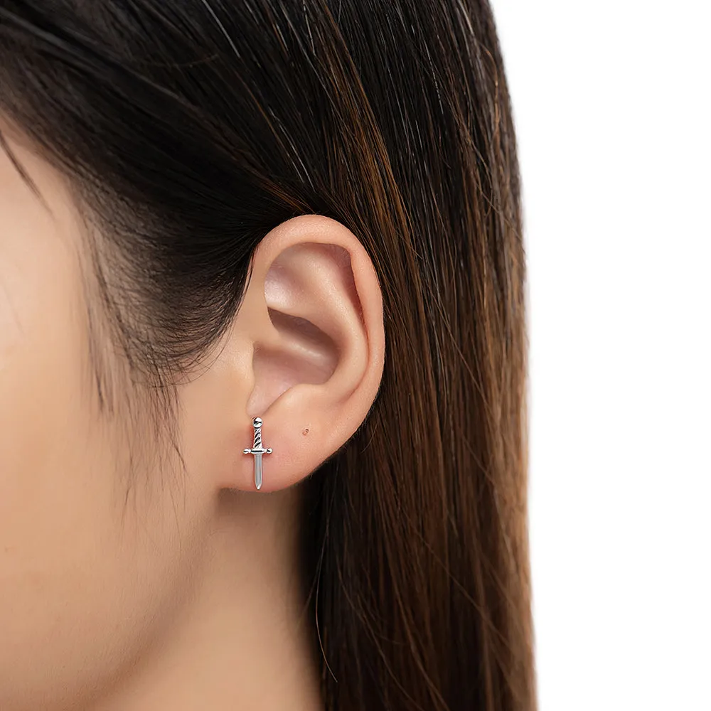 Sword Stud Earrings