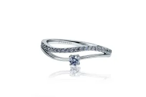 THE DIAMOND GLOW RING IN 18K GOLD