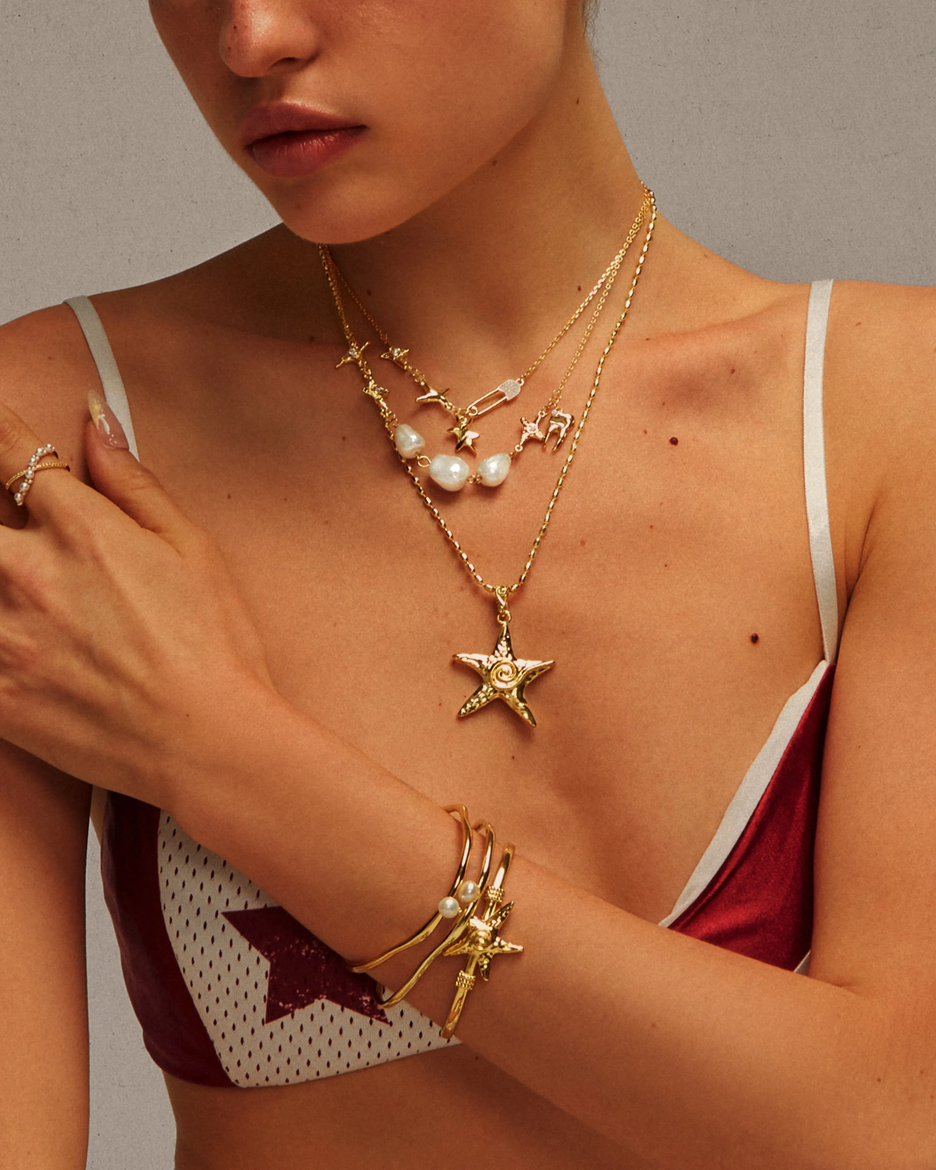 The Mellow Necklace in Gold
