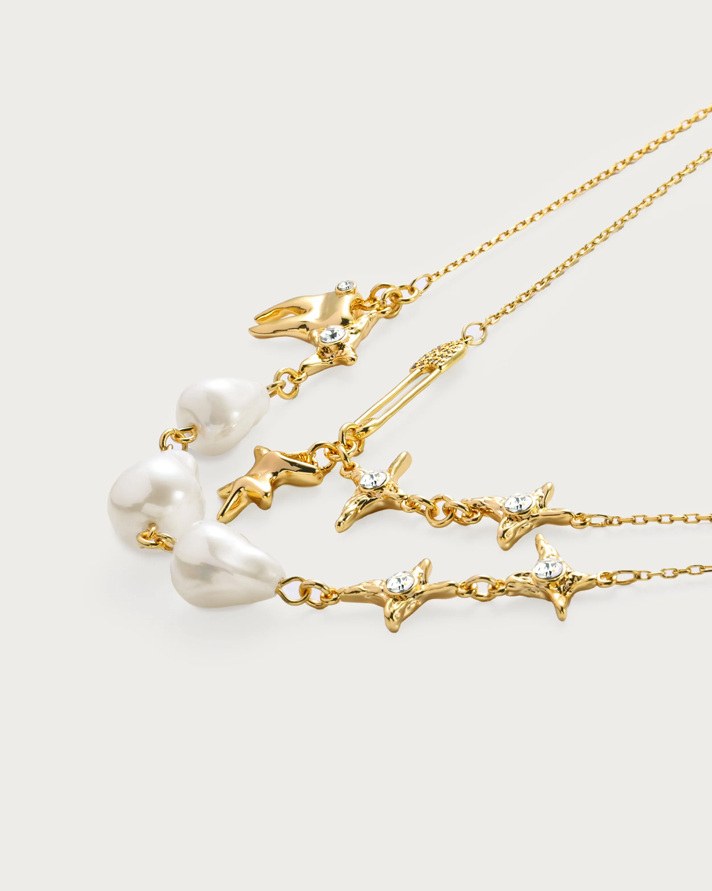 The Mellow Necklace in Gold