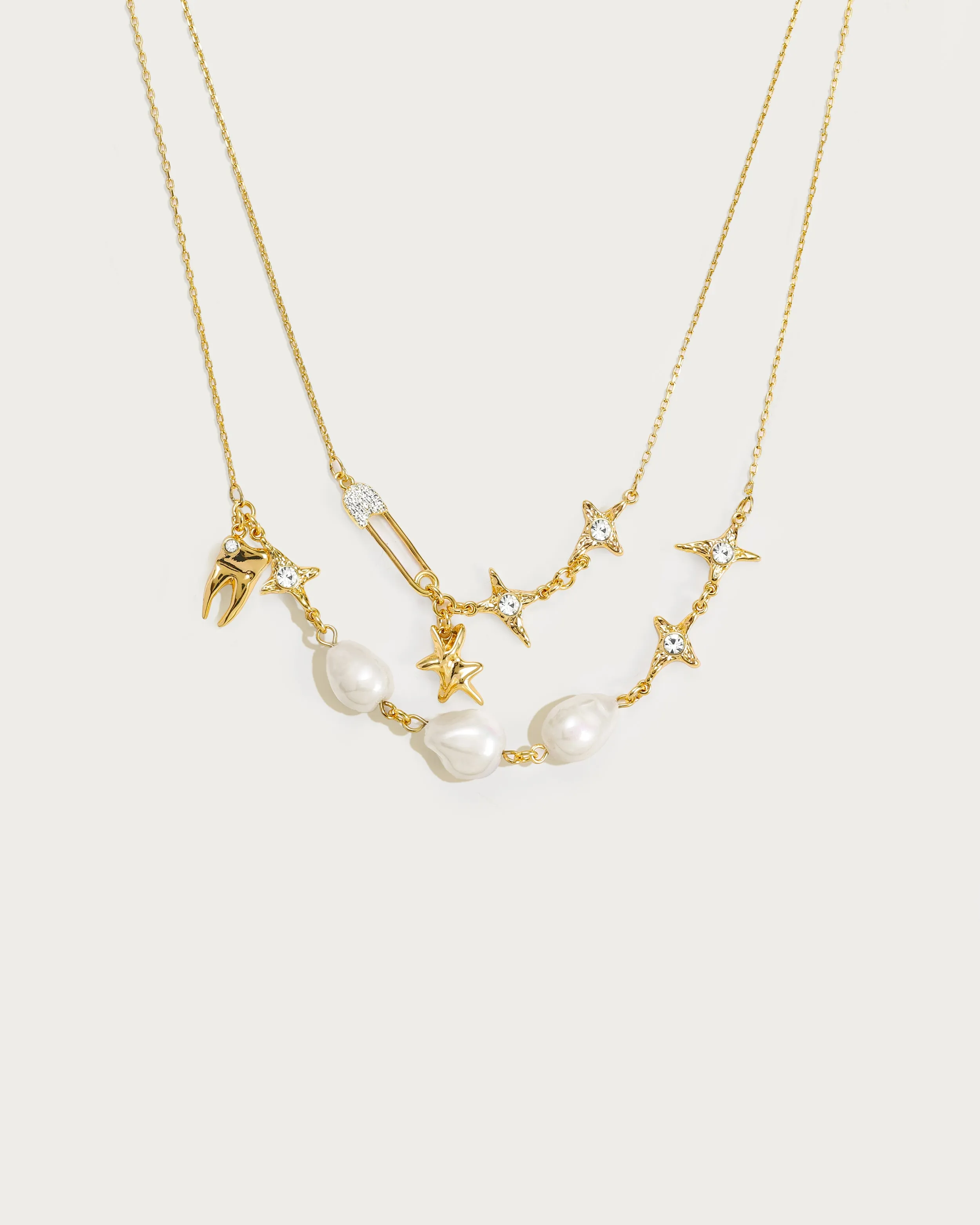 The Mellow Necklace in Gold