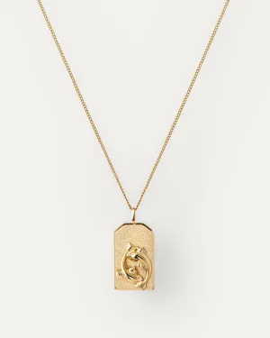The Pisces Zodiac Pendant Necklace