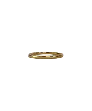 Thin Gold Band Stacking Ring