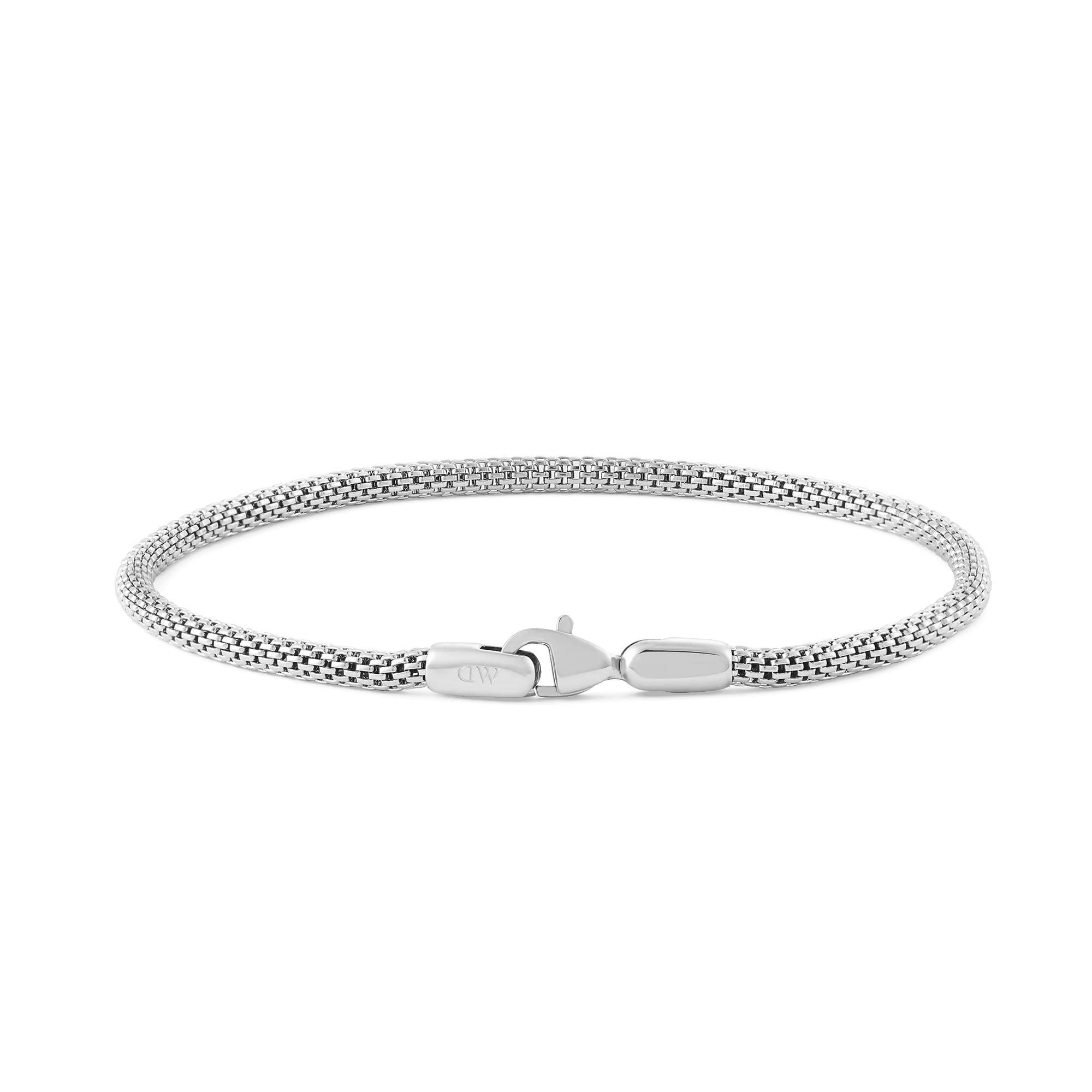 Tide Mesh Bracelet Sterling 2.8