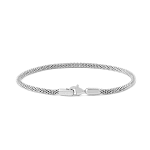 Tide Mesh Bracelet Sterling 2.8