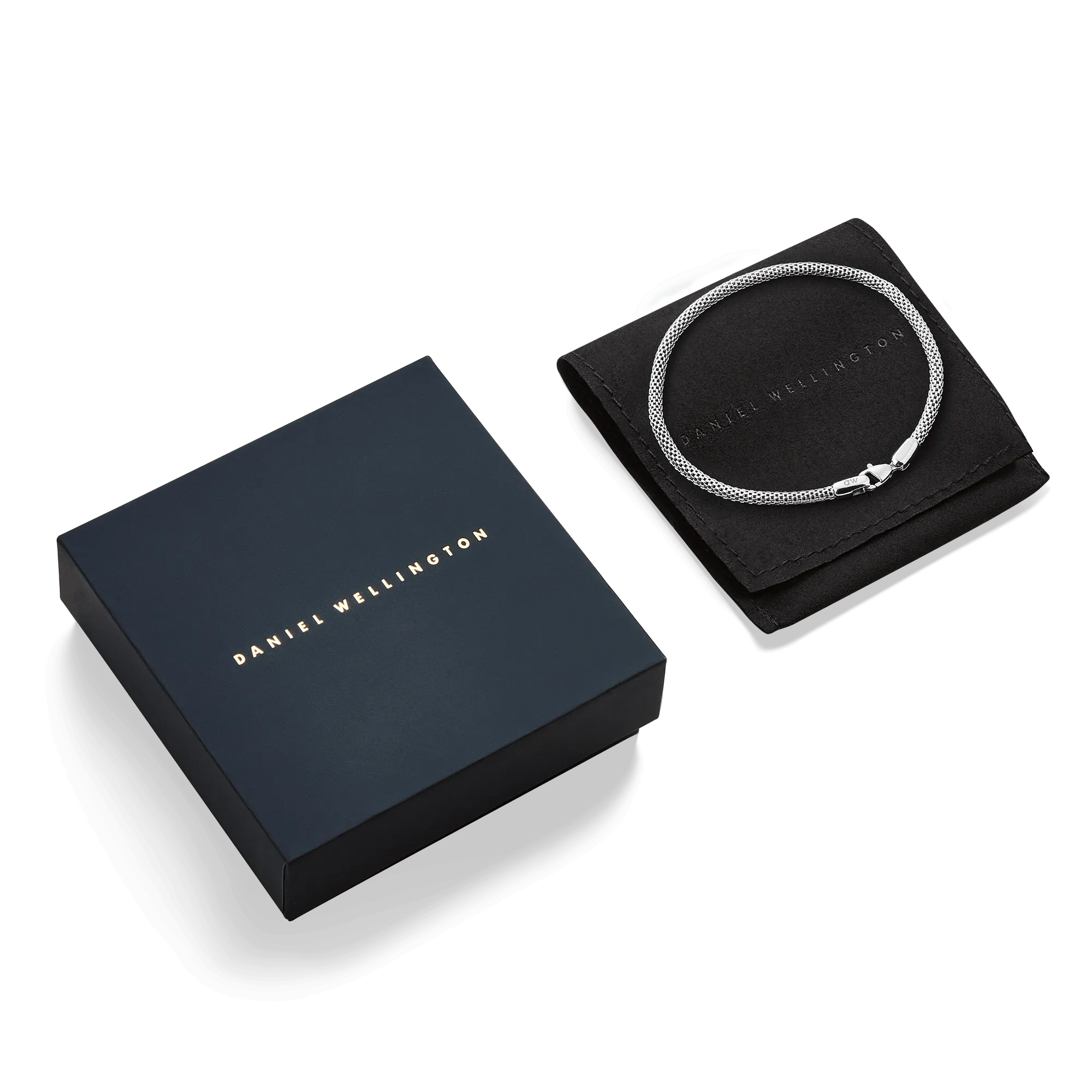 Tide Mesh Bracelet Sterling 2.8