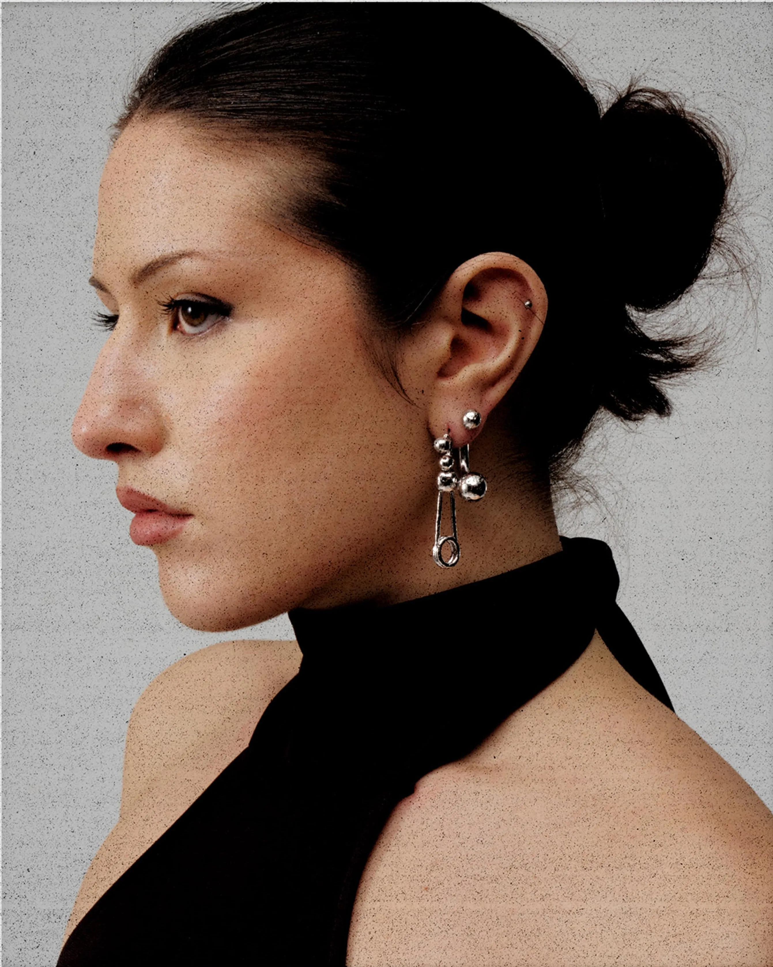 Trea Earrings in Silver