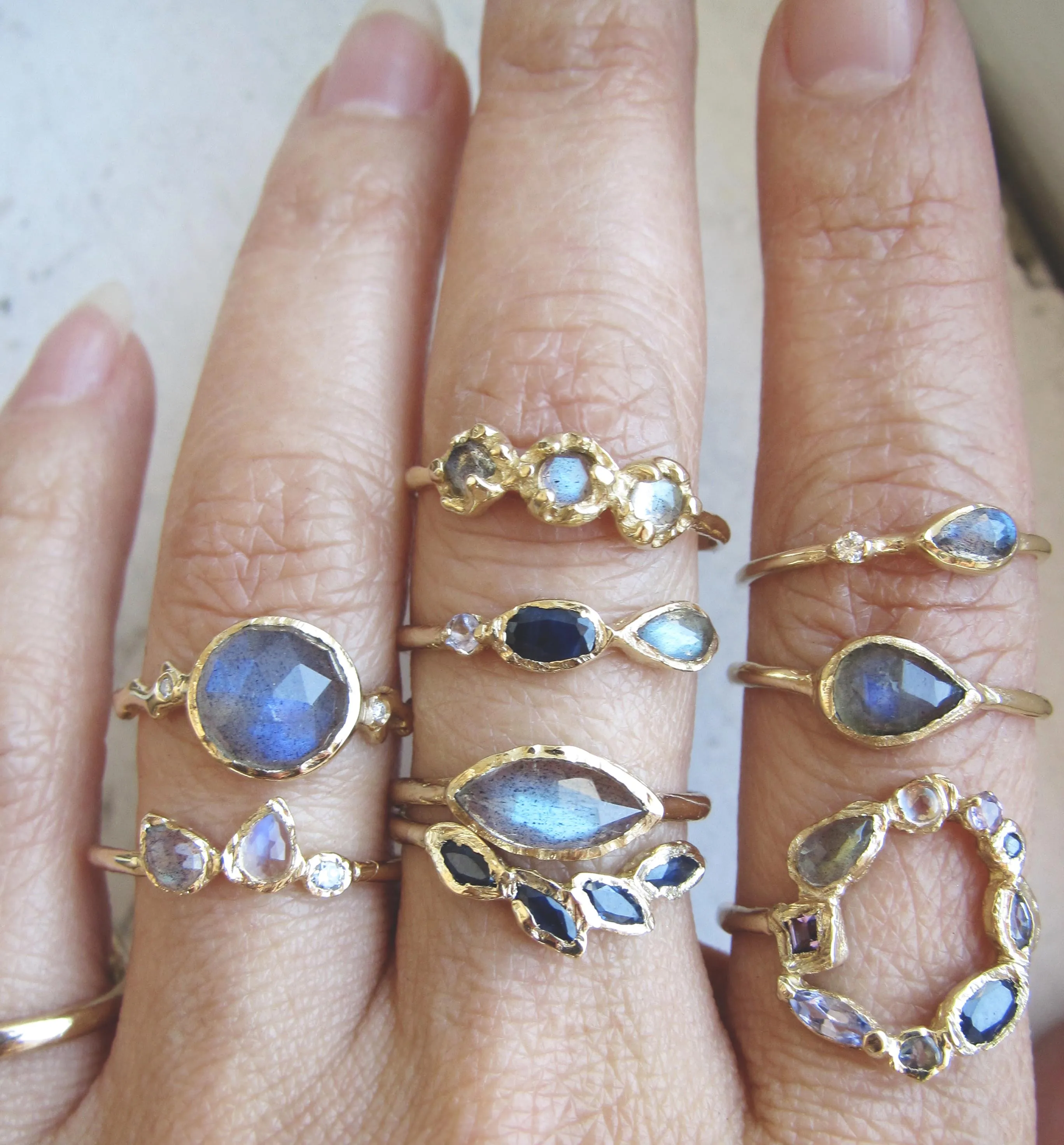 Tribe Labradorite Ring