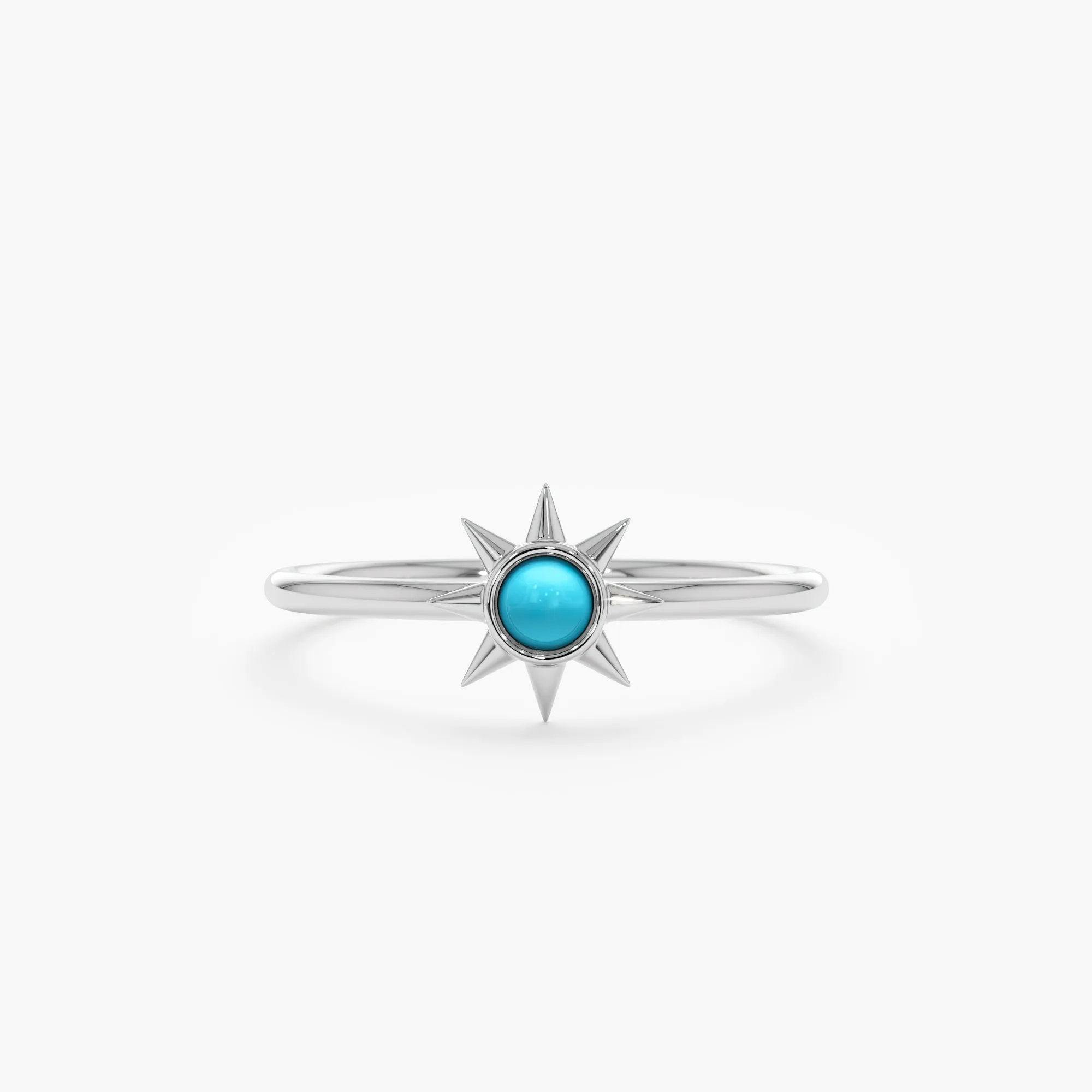 Turquoise Sun Ring, Winona