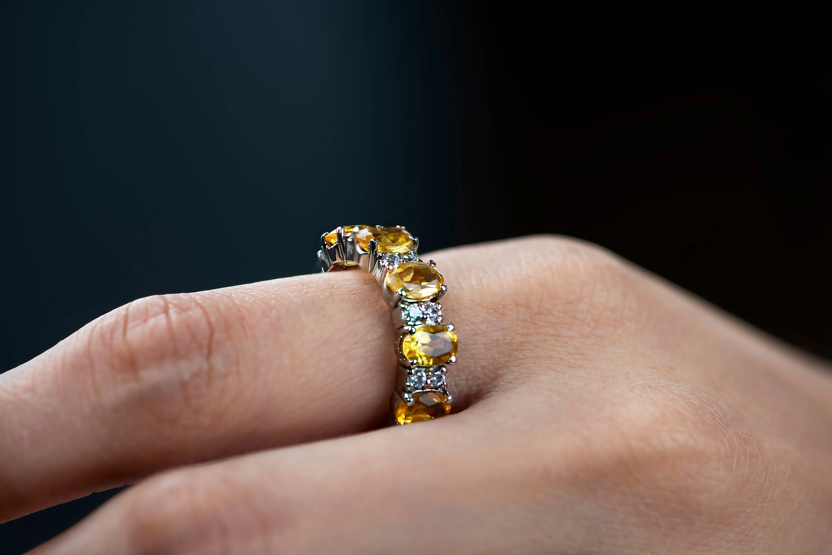 TWILIGHT CITRINE RING