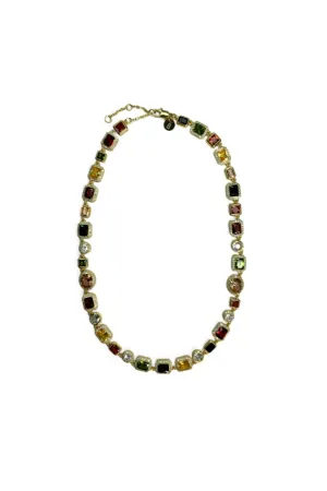 Venetian Gem Choker - Gold