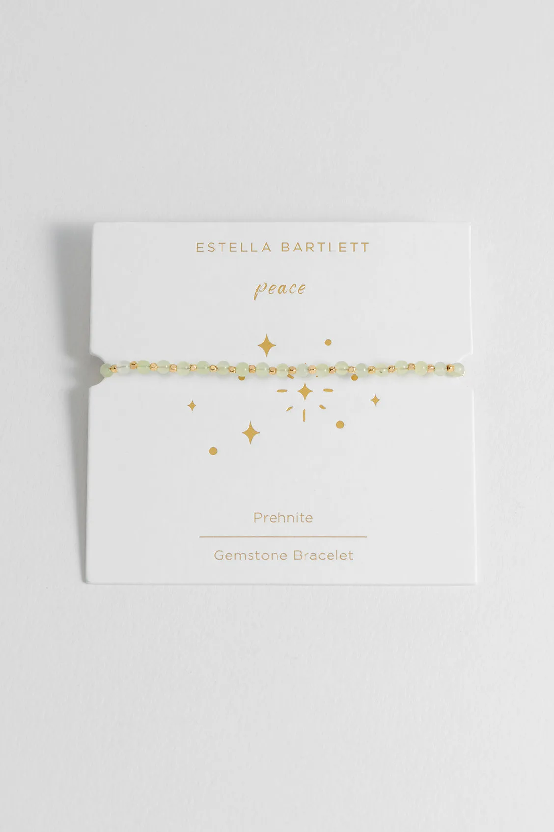 Wellness Prehnite Gemstone Amelia Bracelet