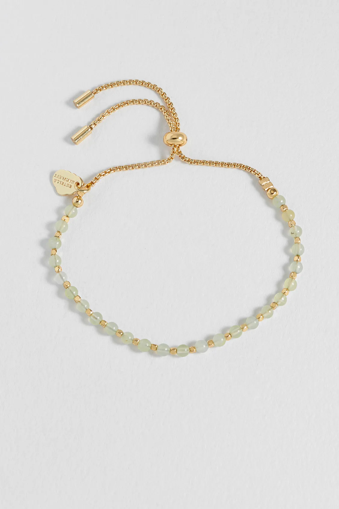 Wellness Prehnite Gemstone Amelia Bracelet