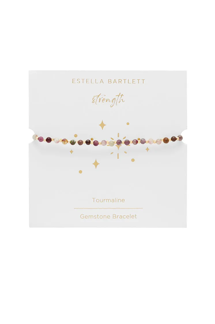 Wellness Tourmaline Gemstone Amelia Bracelet