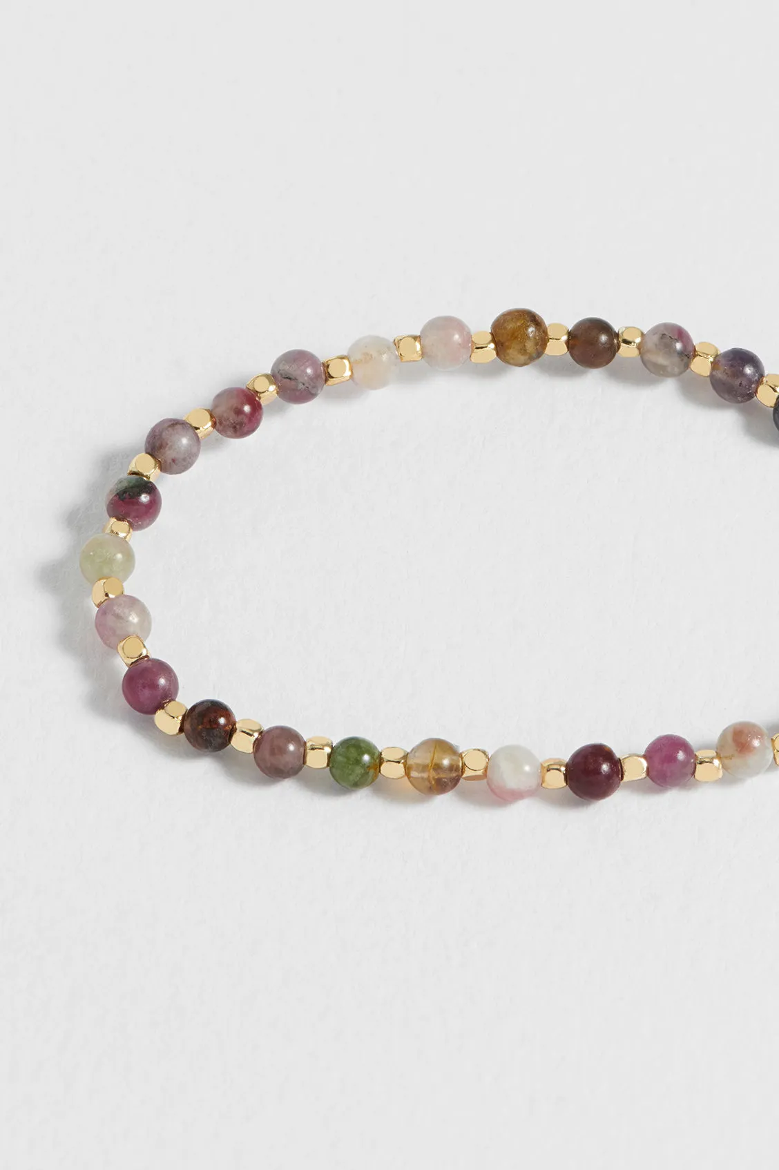 Wellness Tourmaline Gemstone Amelia Bracelet