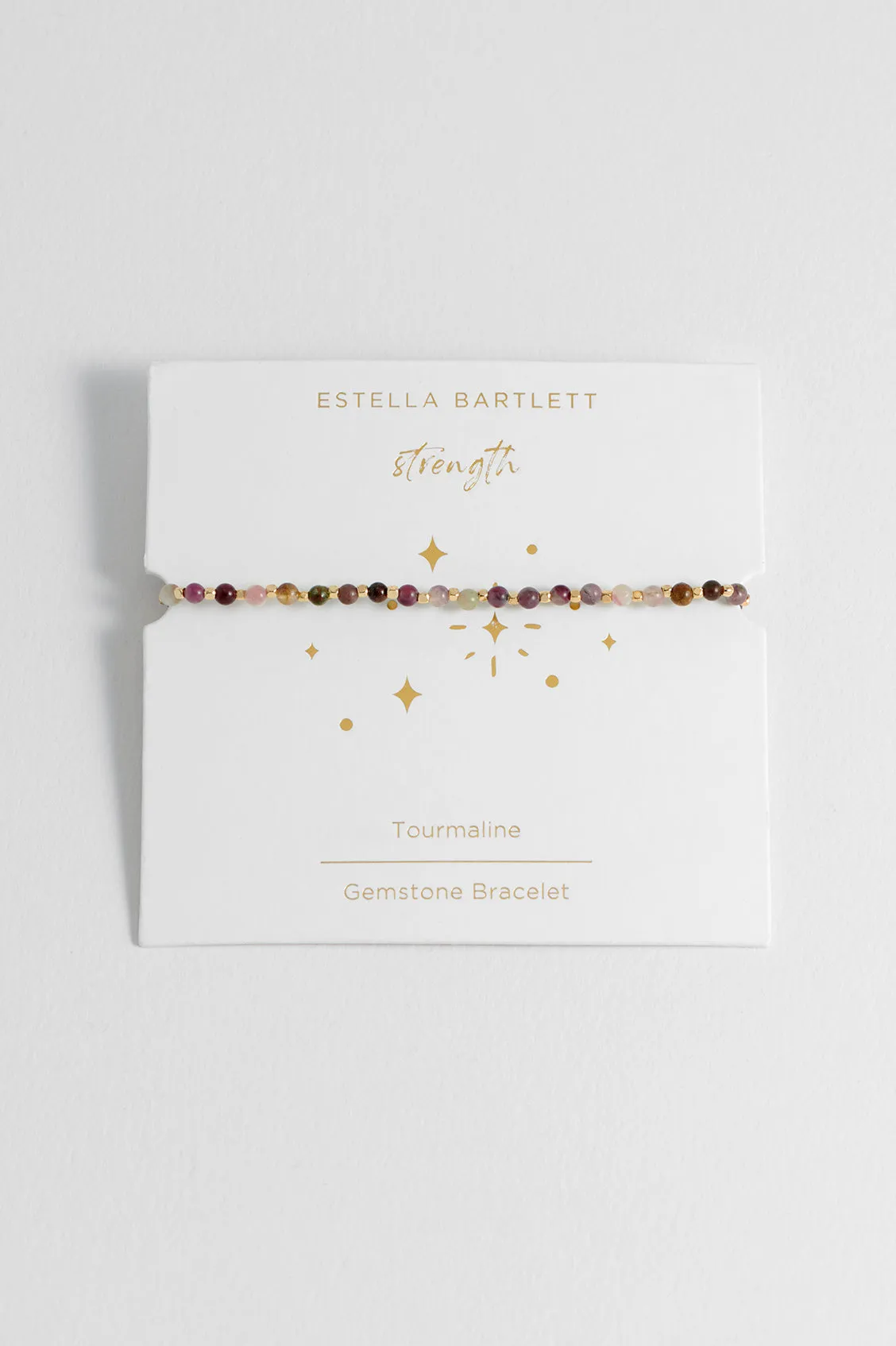 Wellness Tourmaline Gemstone Amelia Bracelet
