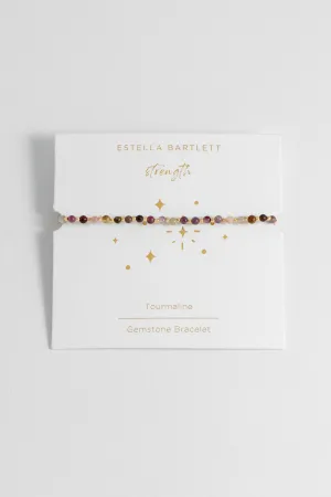 Wellness Tourmaline Gemstone Amelia Bracelet