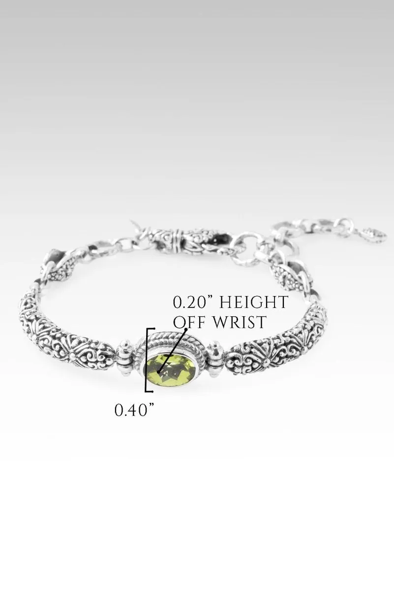 Wondrous Grace Bracelet? in Peridot